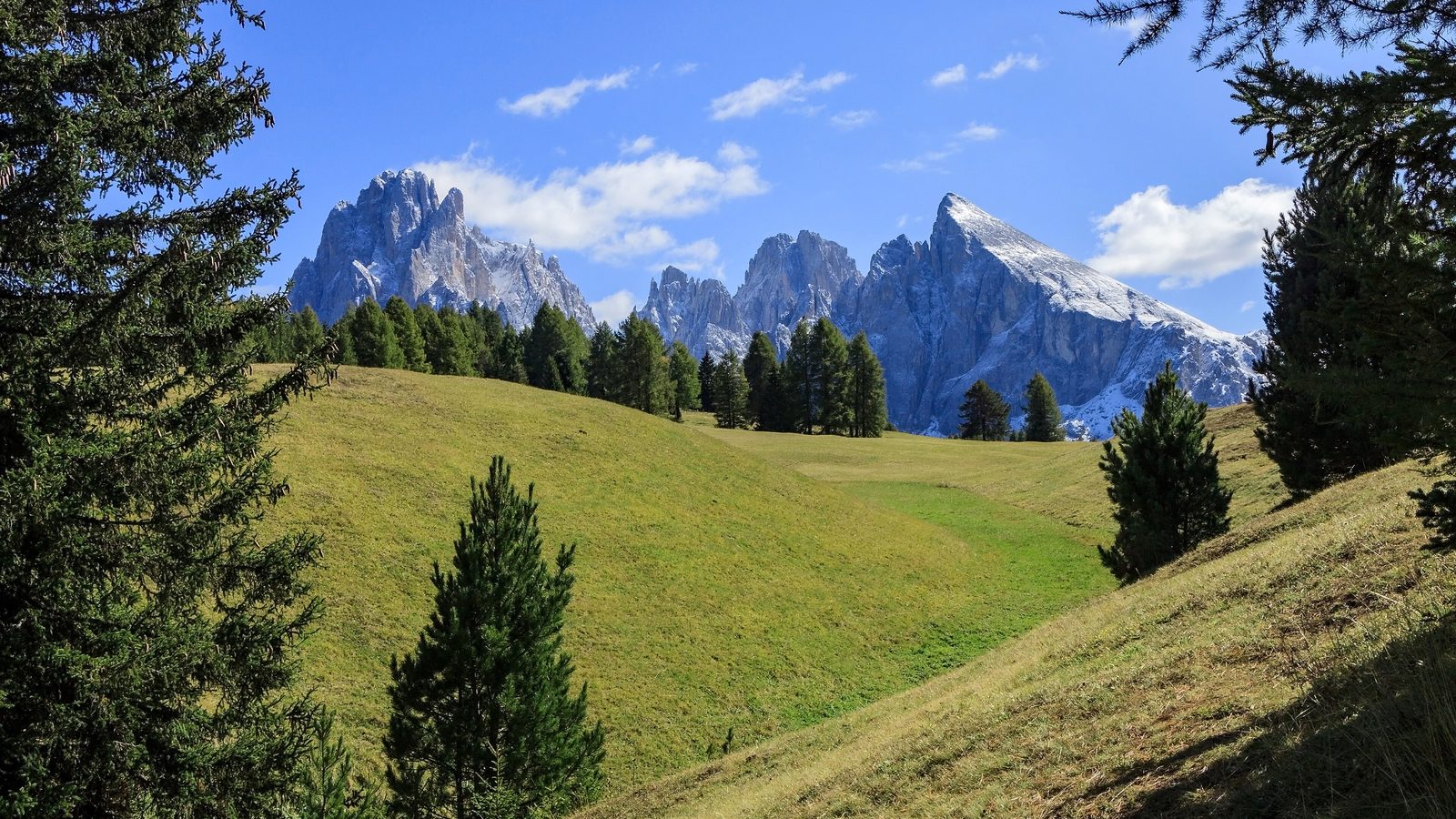 De Seiser Alm in Zuid-Tirol